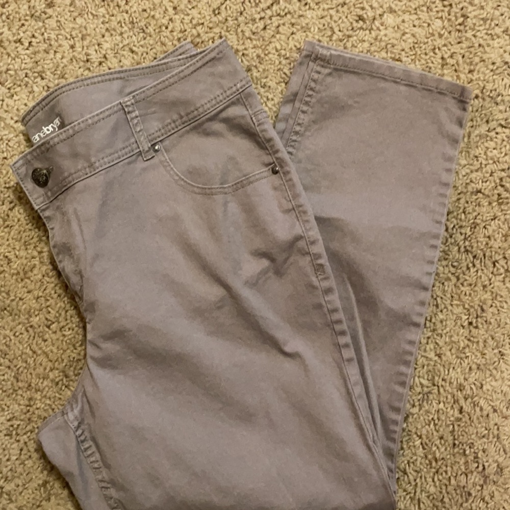 Lane Bryant Gray Jeans